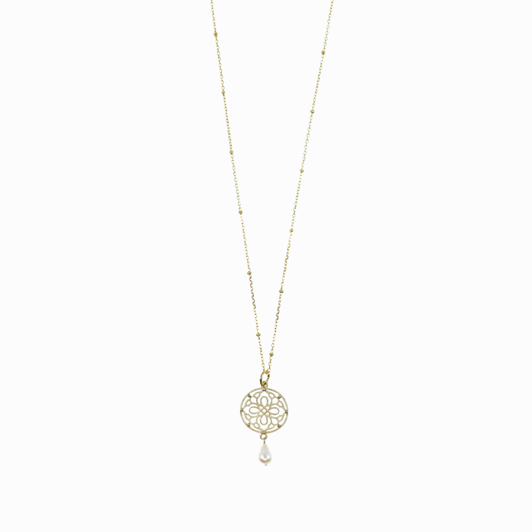 Auspicious Origin Small Pendant Necklace Gold