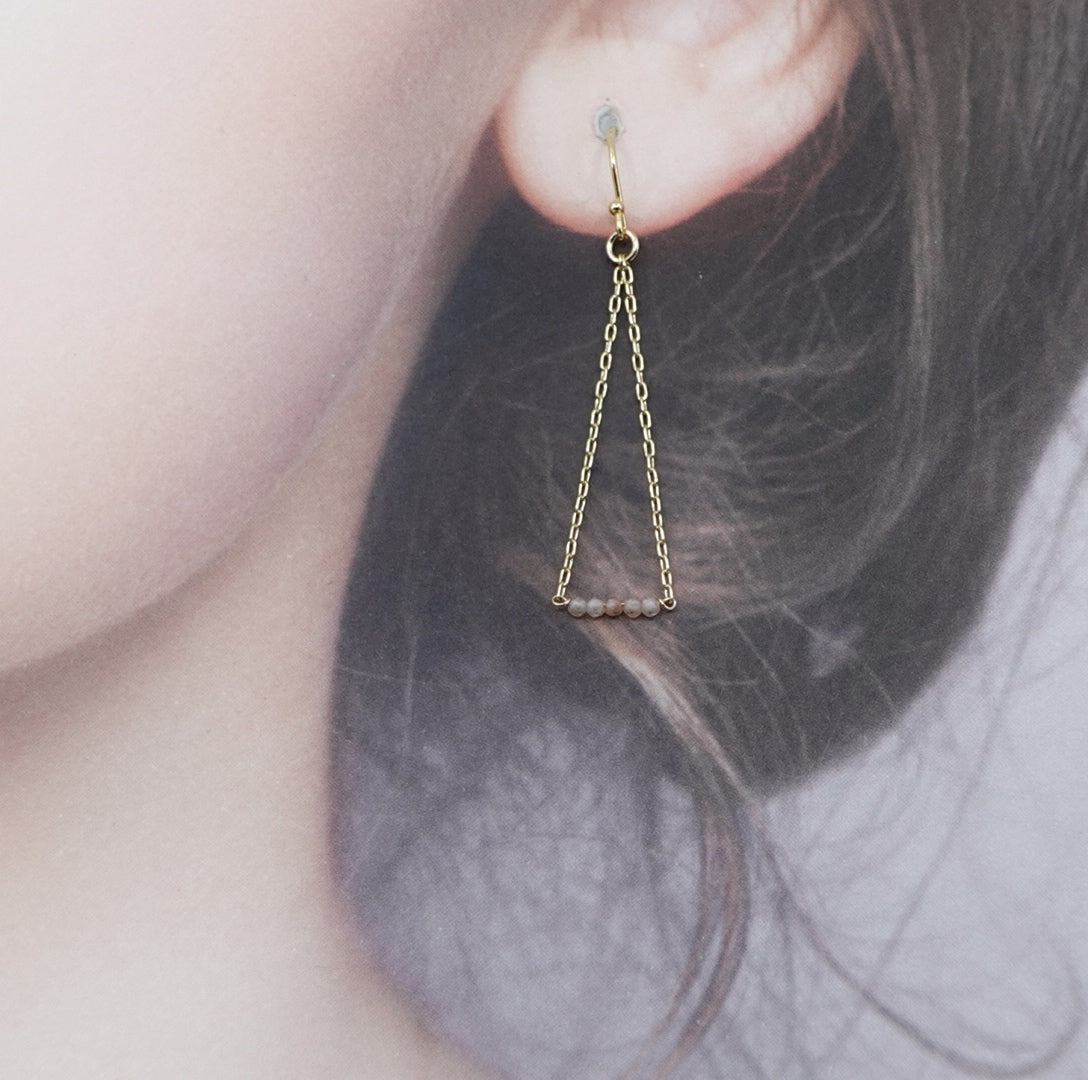 Radiance Earrings (Champagne) - Yun Boutique