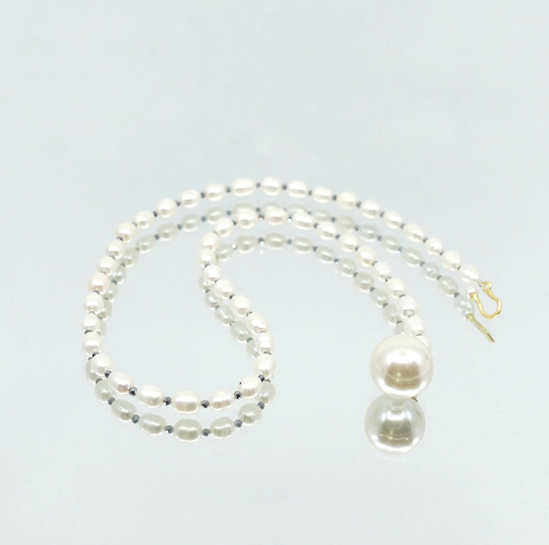 Multi-style 16 Inch Pearl Necklace