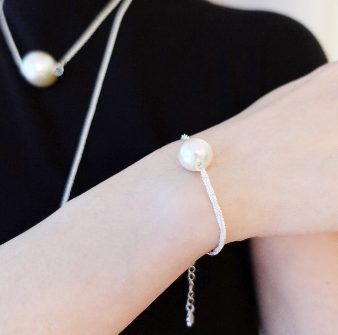 Celestial Cloud Pearl Bracelet - Yun Boutique