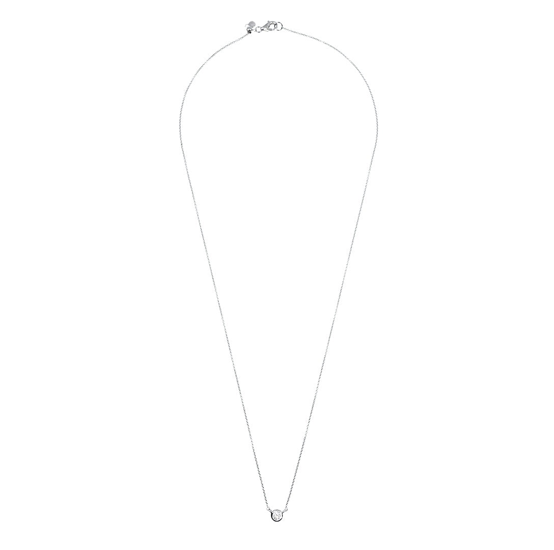 New York Minimal Diamond Pendant