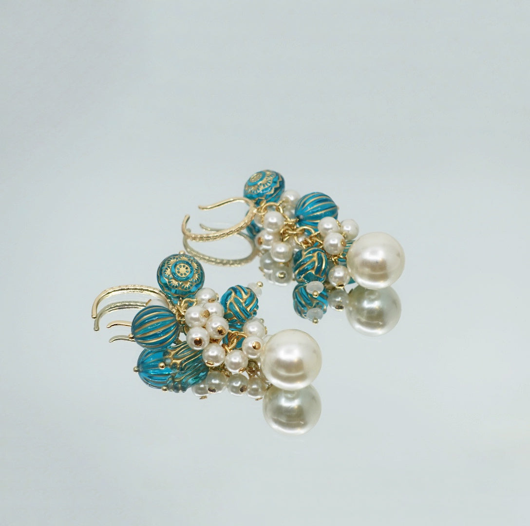 Atlantis Non Pierced Cluster Earrings - Yun Bouique