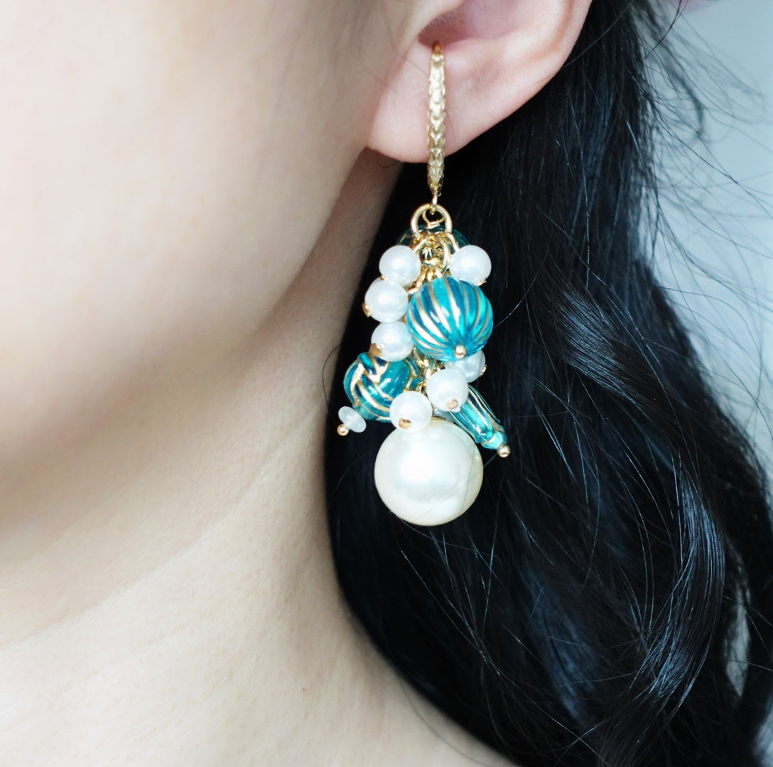 Atlantis Non Pierced Cluster Earrings - Yun Bouique