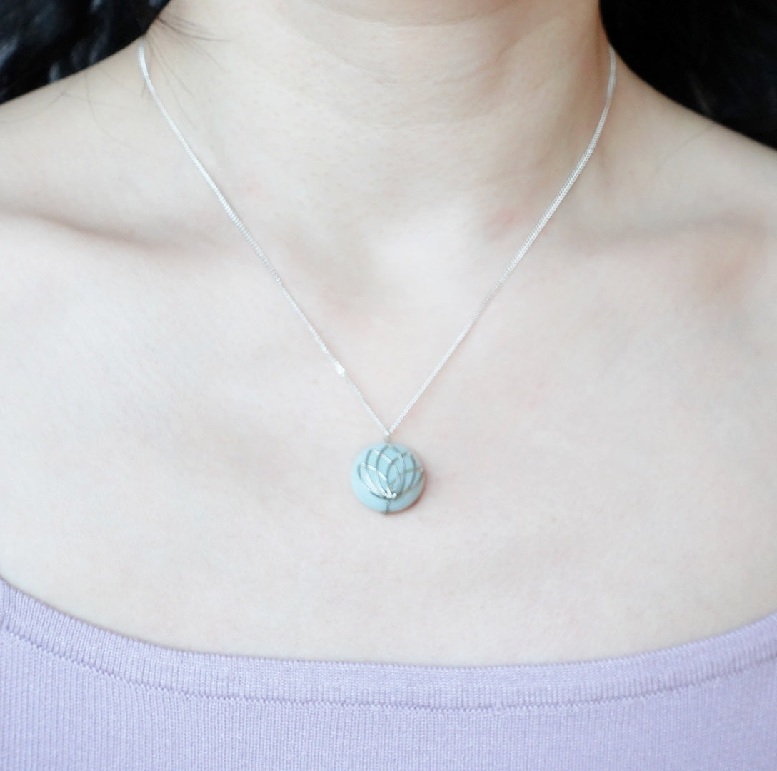 Serene Lotus Necklace