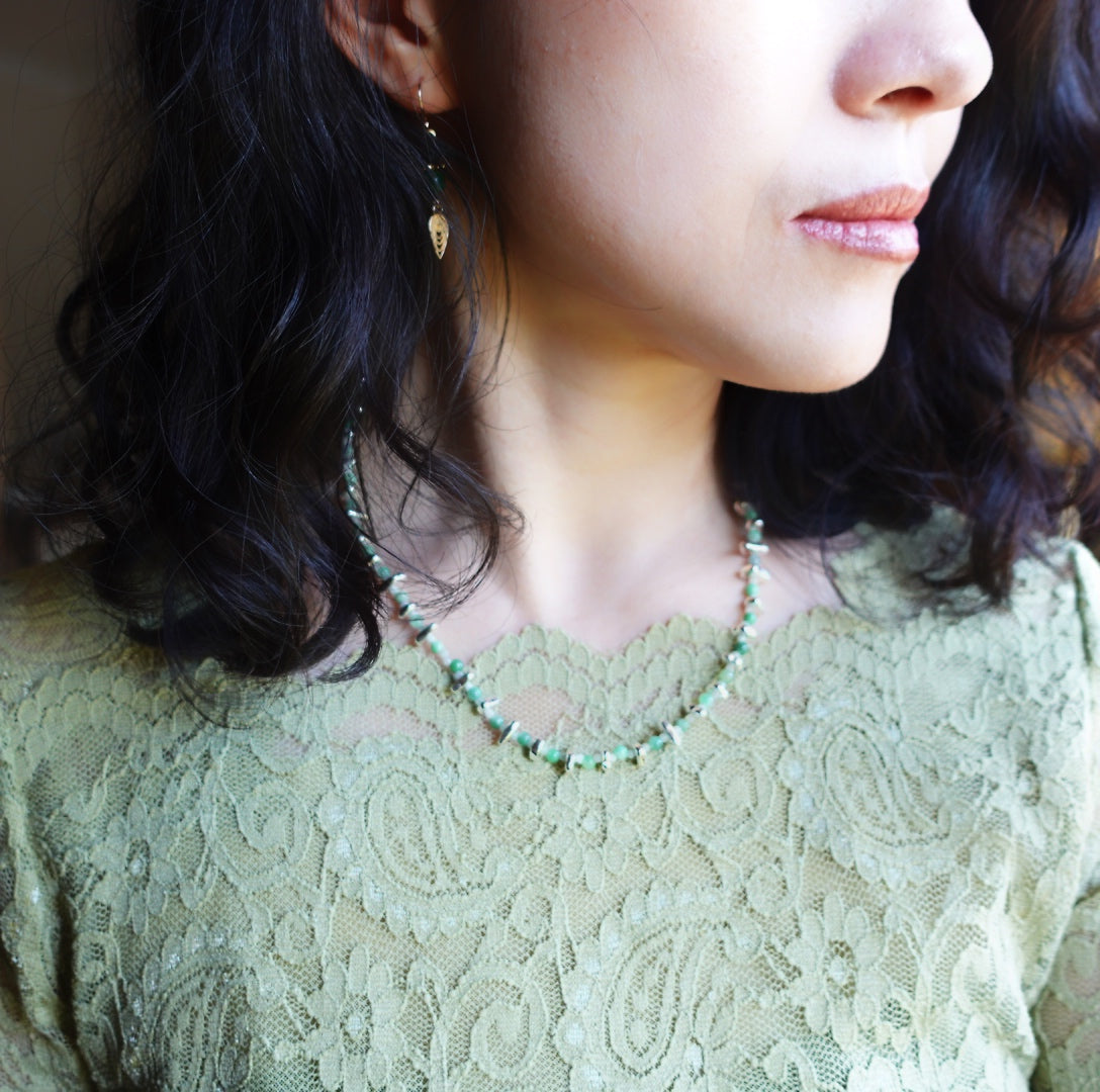 Yun Boutique Elf Forest Filigree Leaf Earrings