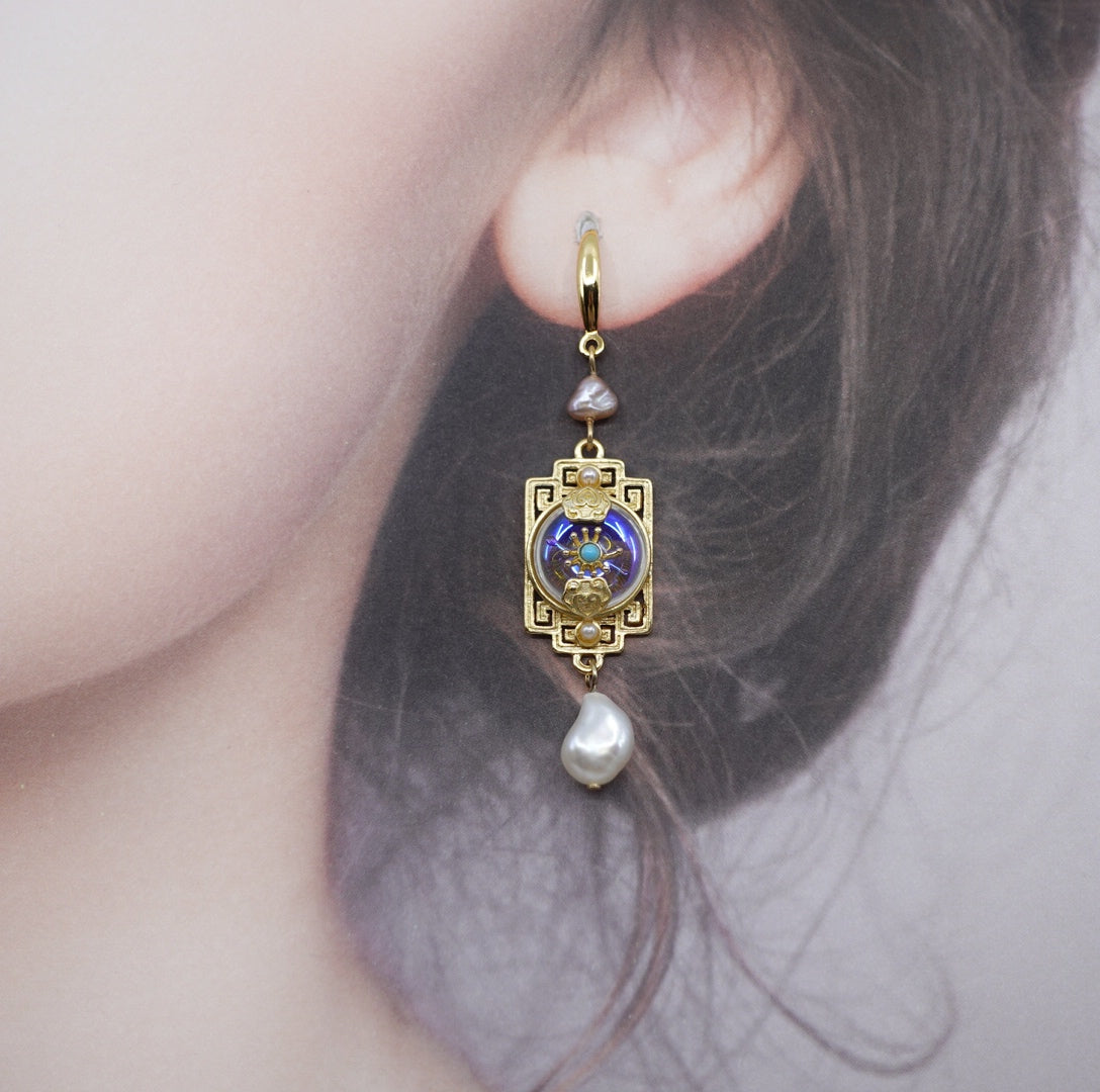 Baroque Pearl Palatial Earrings - Yun Boutique