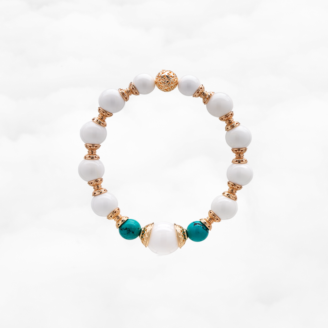 Realm of Peace Bracelet with Turquoise