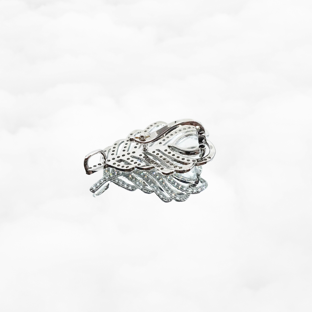 Silver Phoenix Pendant - Yun Boutique