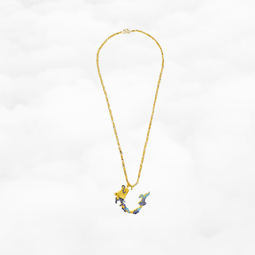 Carp Leaping Over the Dragon Gate Necklace - Yun Boutique