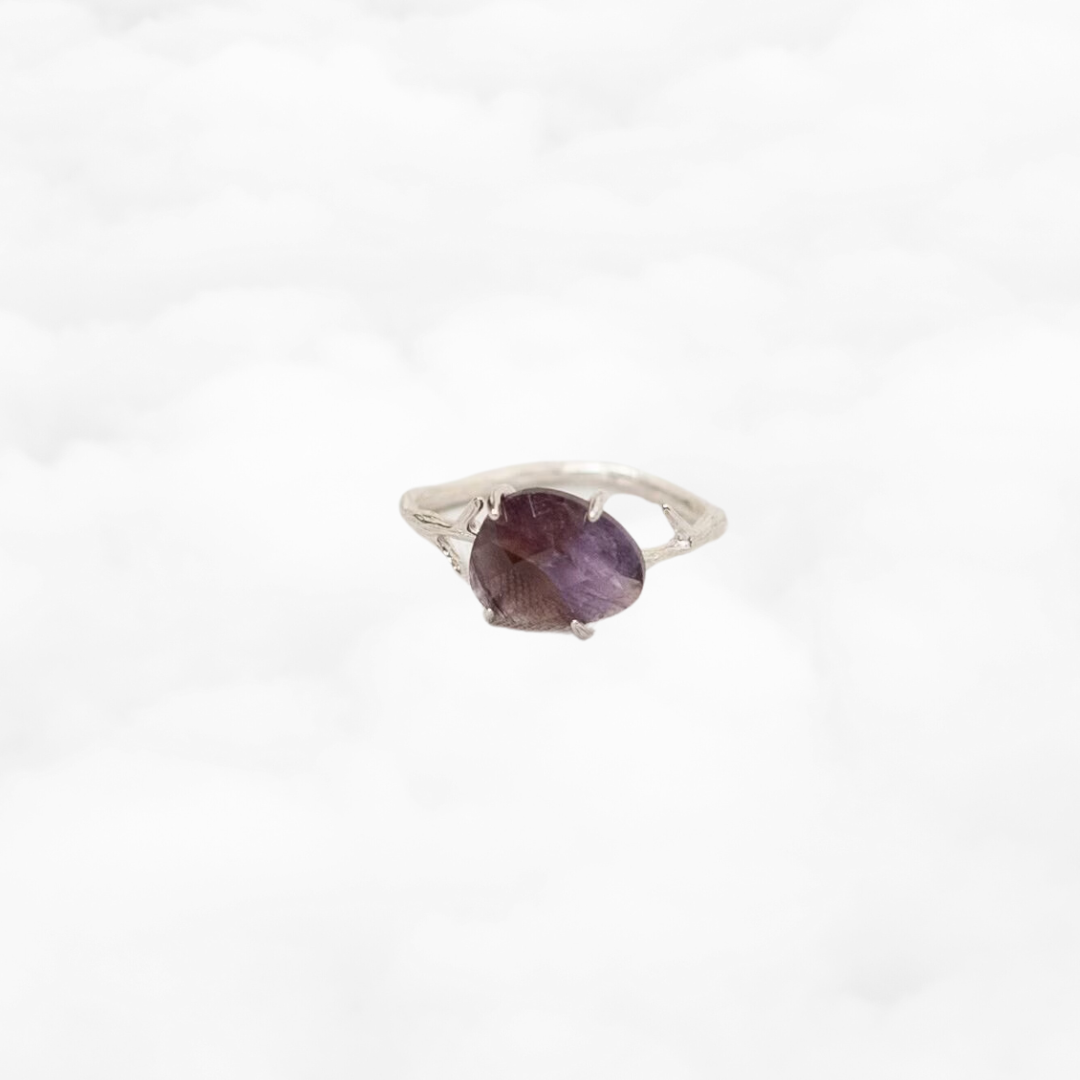 Elf Forest Branch Amethyst Ring - Yun Boutique