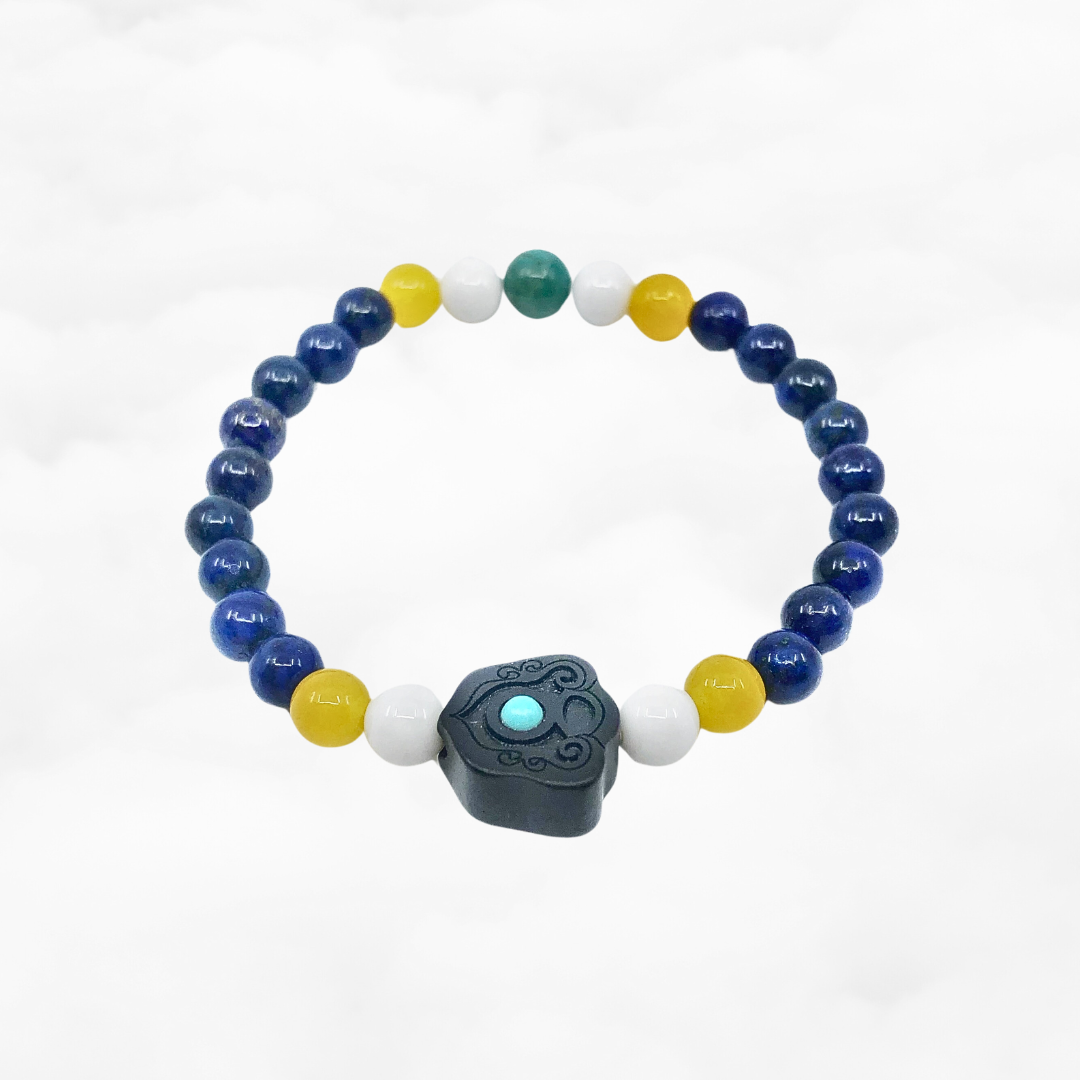 Reunion Beaded Lapis Bracelet - Yun Boutique