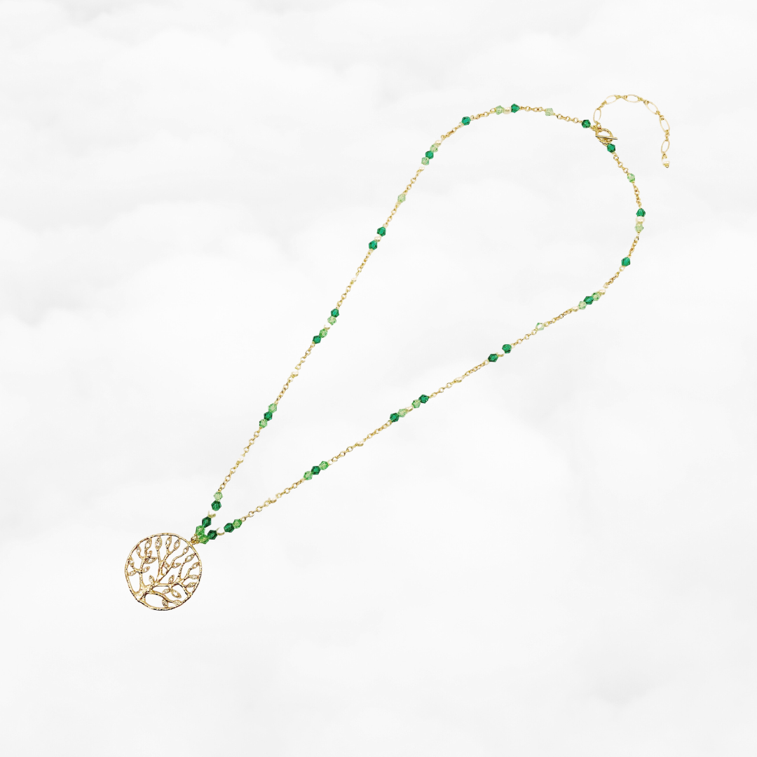 Life of Tree Long Necklace - Yun Boutique