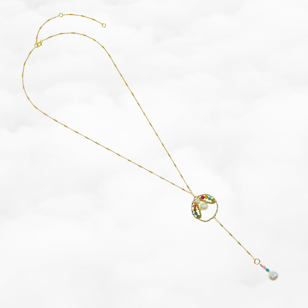 Firefly Whisper Tourmaline Necklace - Yun Boutique