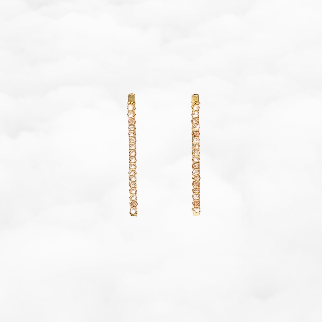 Radiance Earrings (Champagne) - Yun Boutique