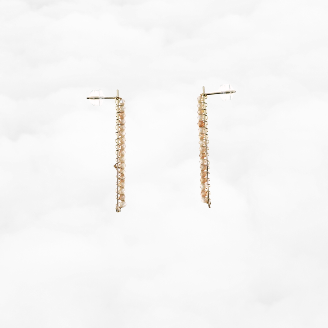 Radiance Earrings (Champagne) - Yun Boutique