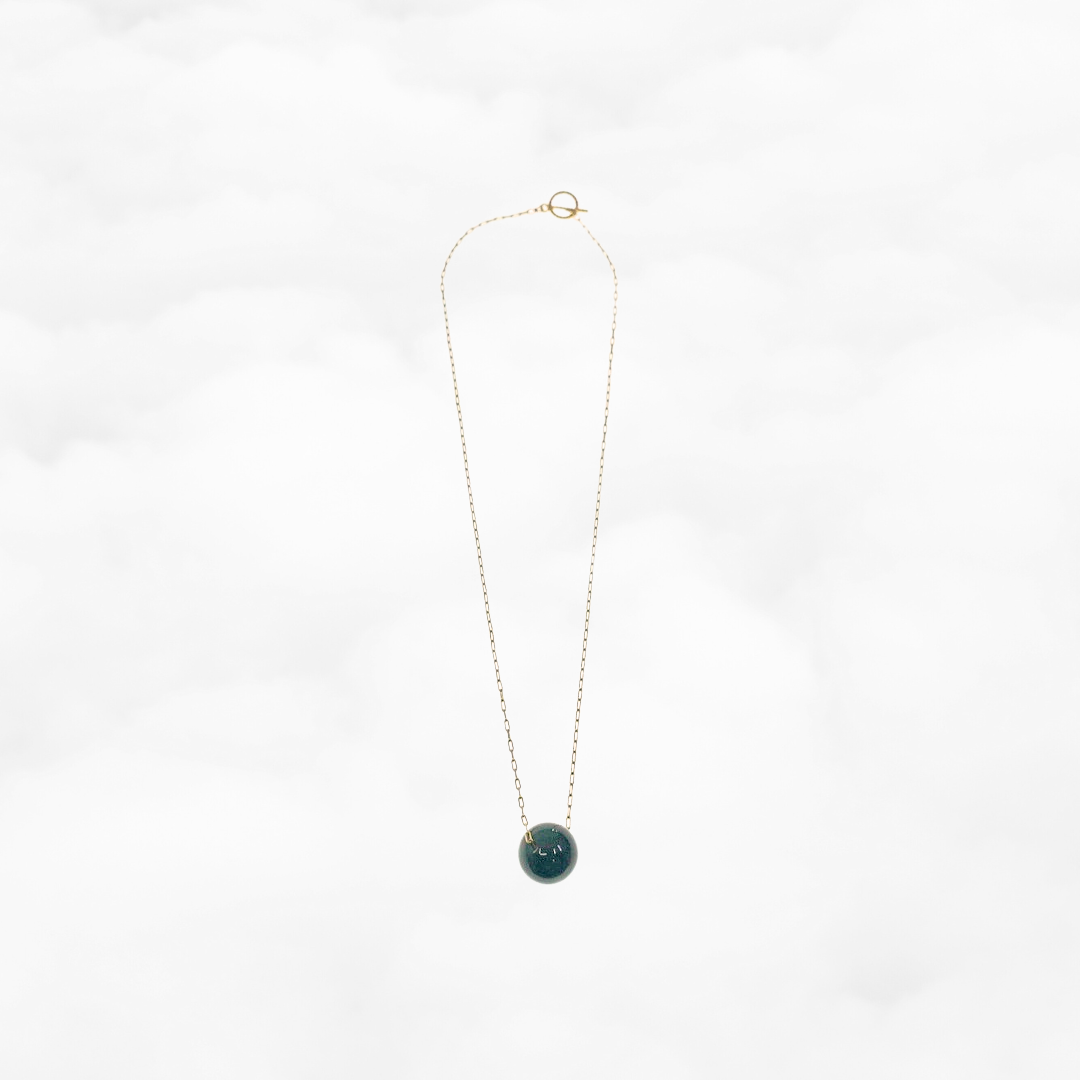 Green Jadeite Necklace - Yun Boutique