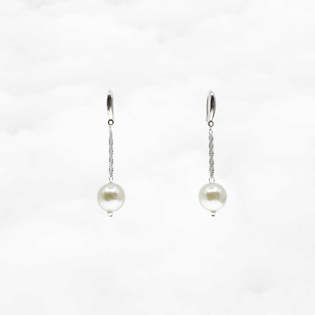 Celestial Cloud Pearl Earrings - Yun Boutique