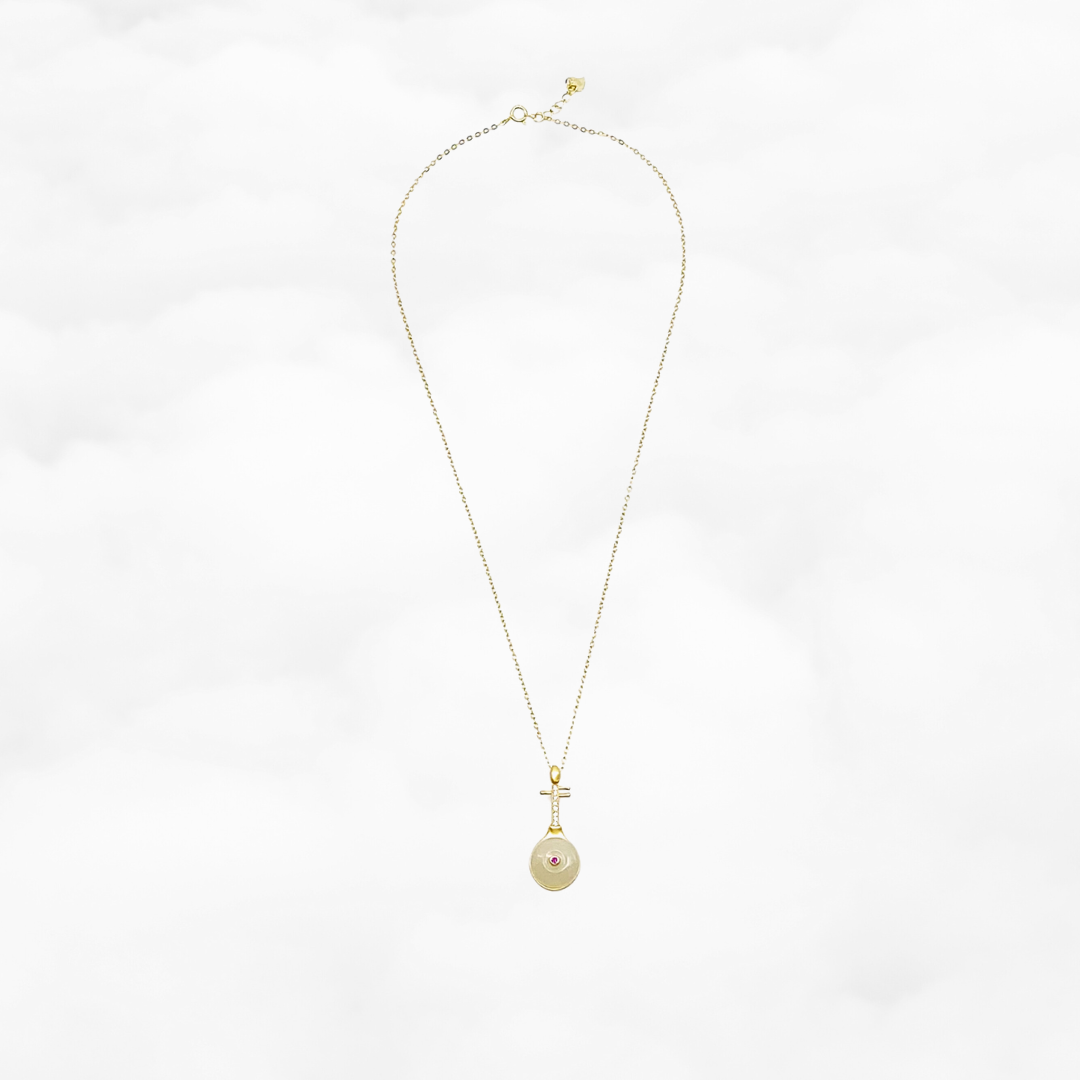 Gold Pipa Hetian Jade Necklace - Yun Boutique