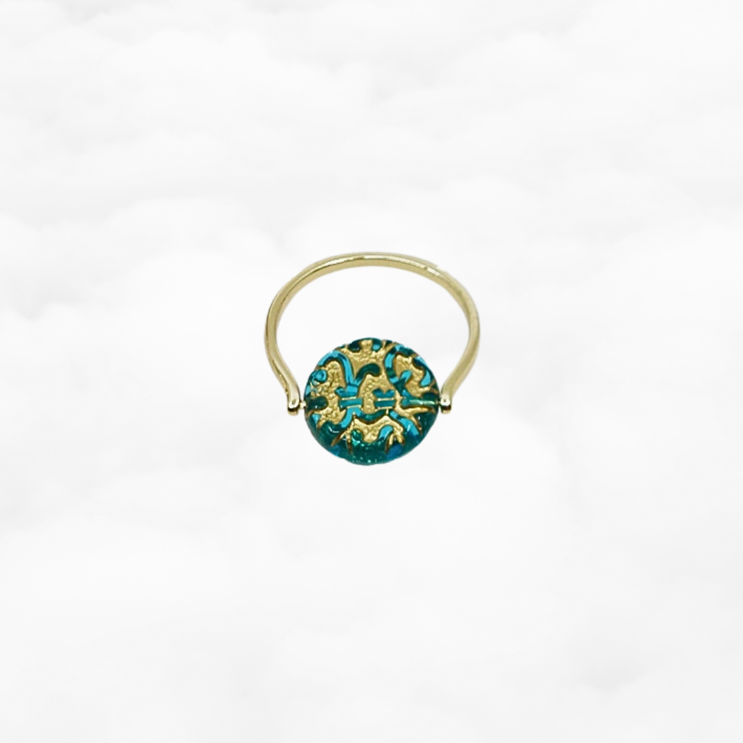 Atlantis Motif Ring Map - Yun Boutique