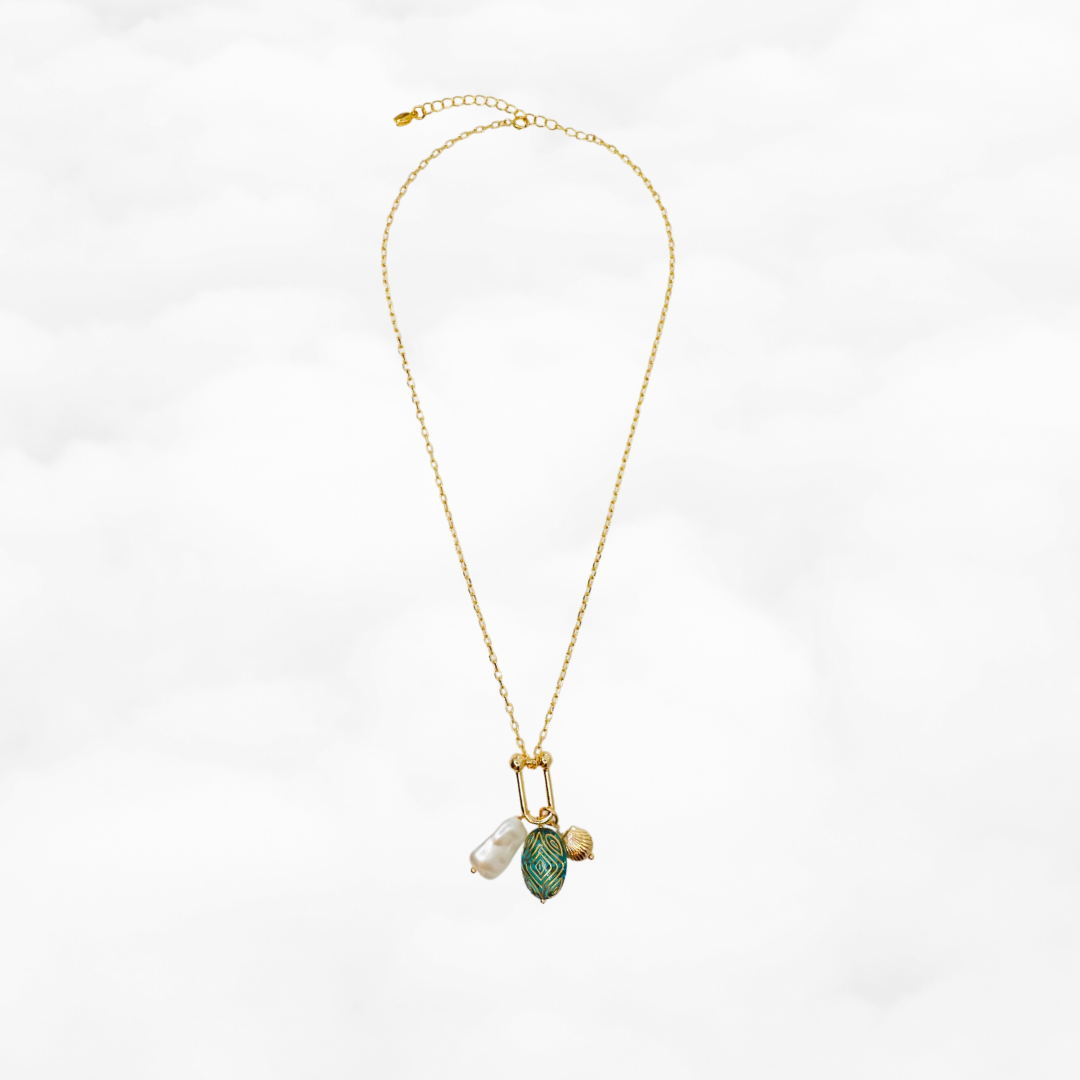 Atlantis Cluster Pendant Necklace - Yun Boutique