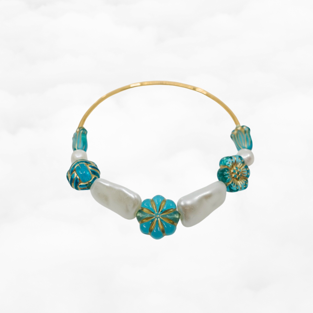 Atlantis Half Bangle Bracelet - Yun Boutique