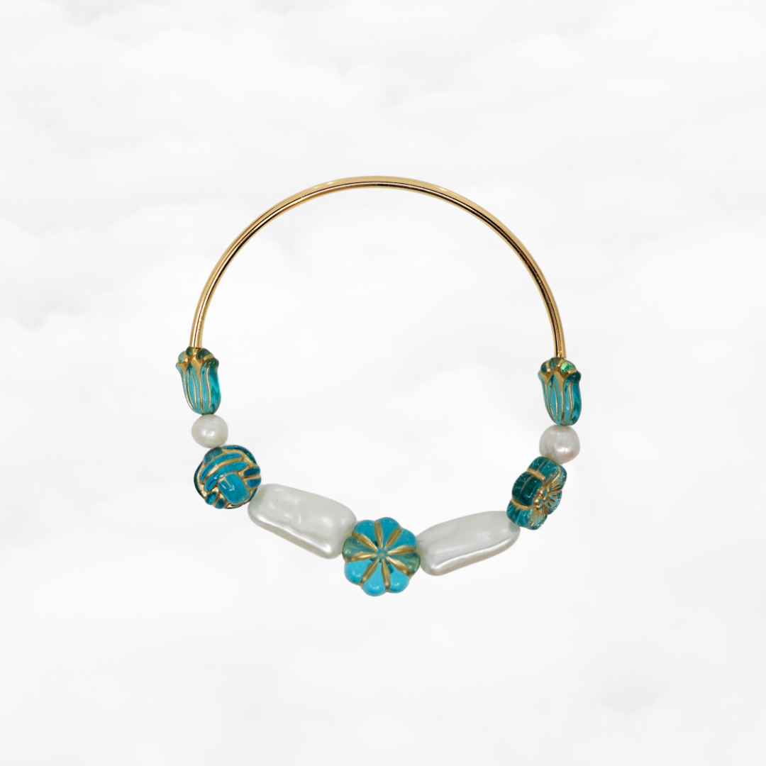 Atlantis Half Bangle Bracelet - Yun Boutique