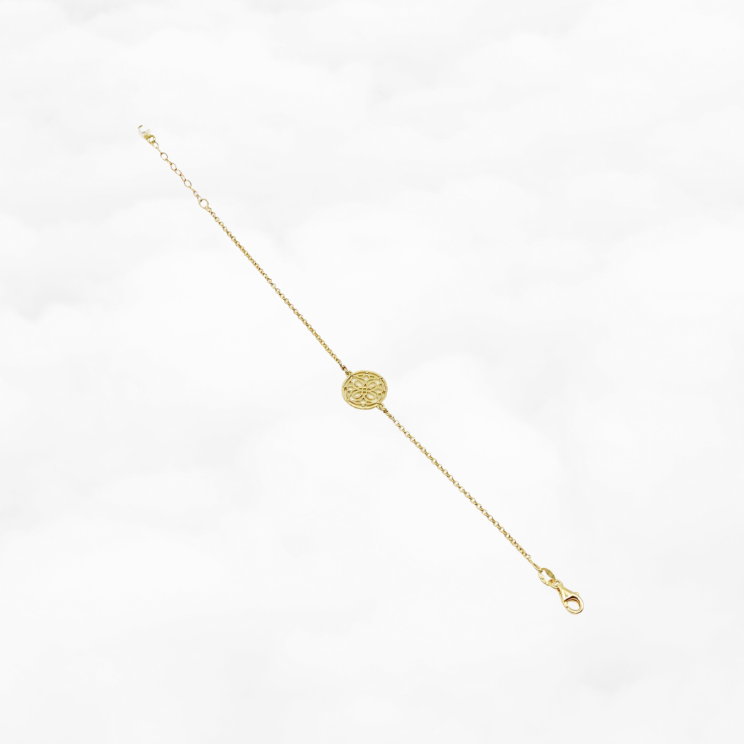 Auspicious Origin Vermeil Birthstone Bracelet - Yun Boutique