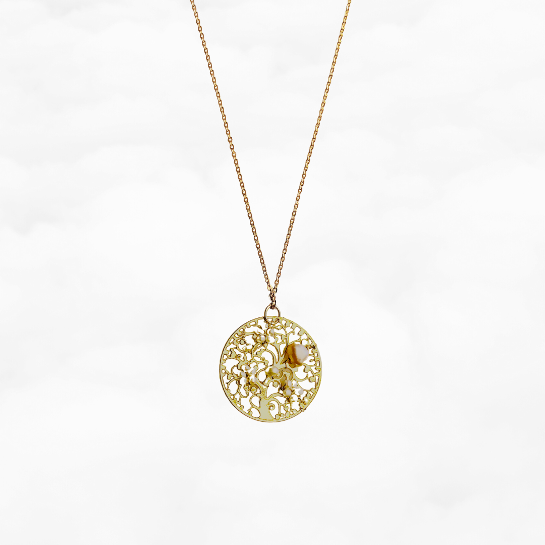 Moon Goddess Life Tree Necklace - Yun Boutique