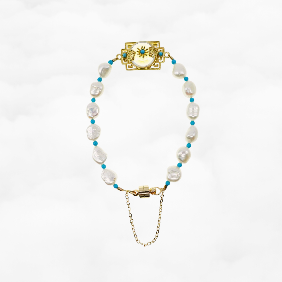 Baroque Pearl Palatial Bracelet - Yun Boutique