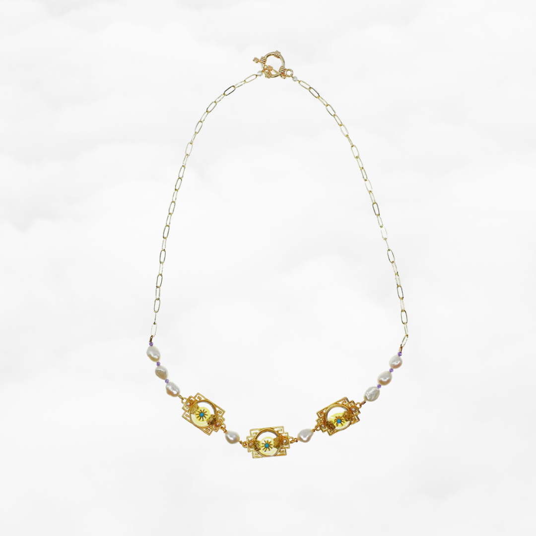 Baroque Pearl Palatial Necklace - Yun Boutique