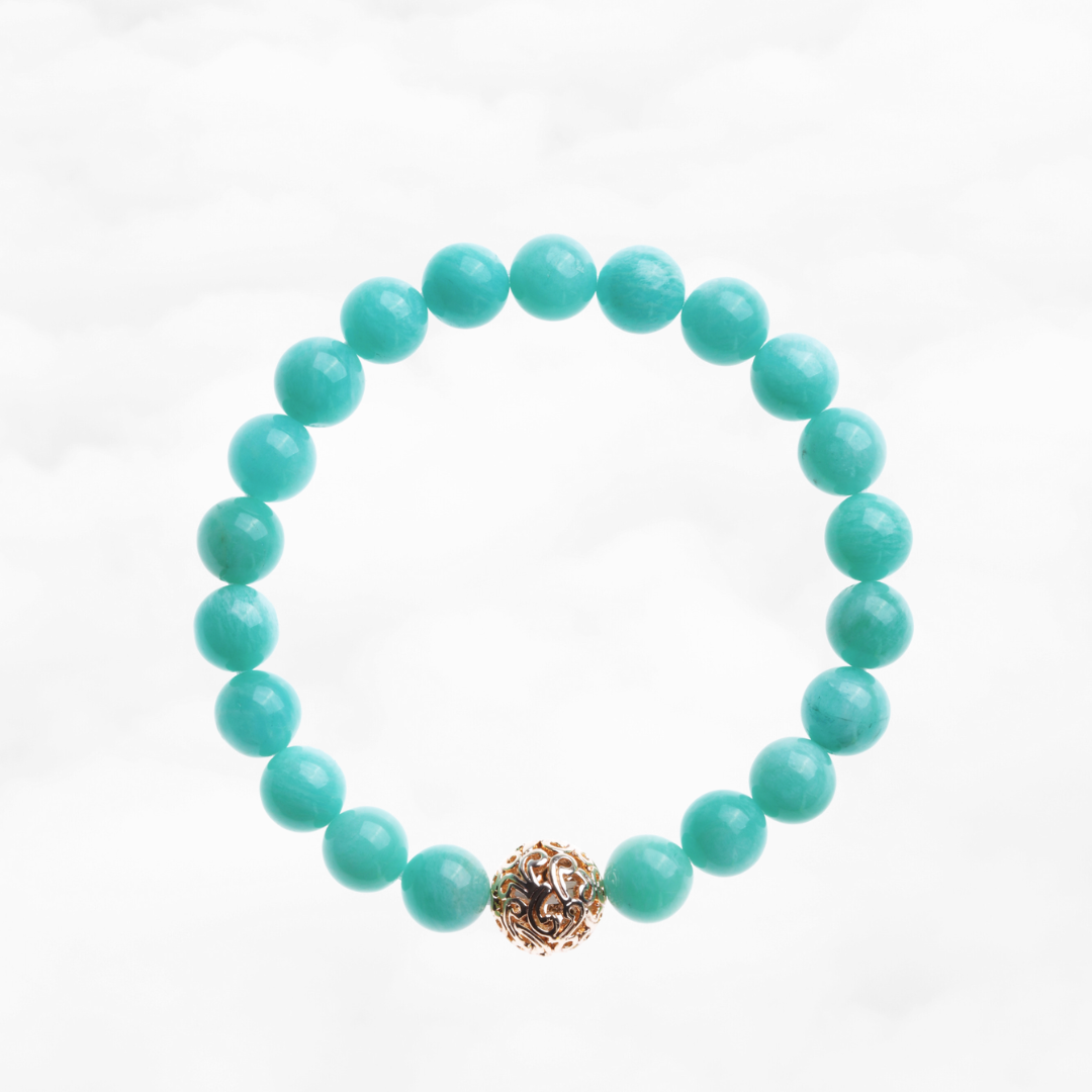 Amazonite Auspicious Clouds Bracelet - Yun Boutique