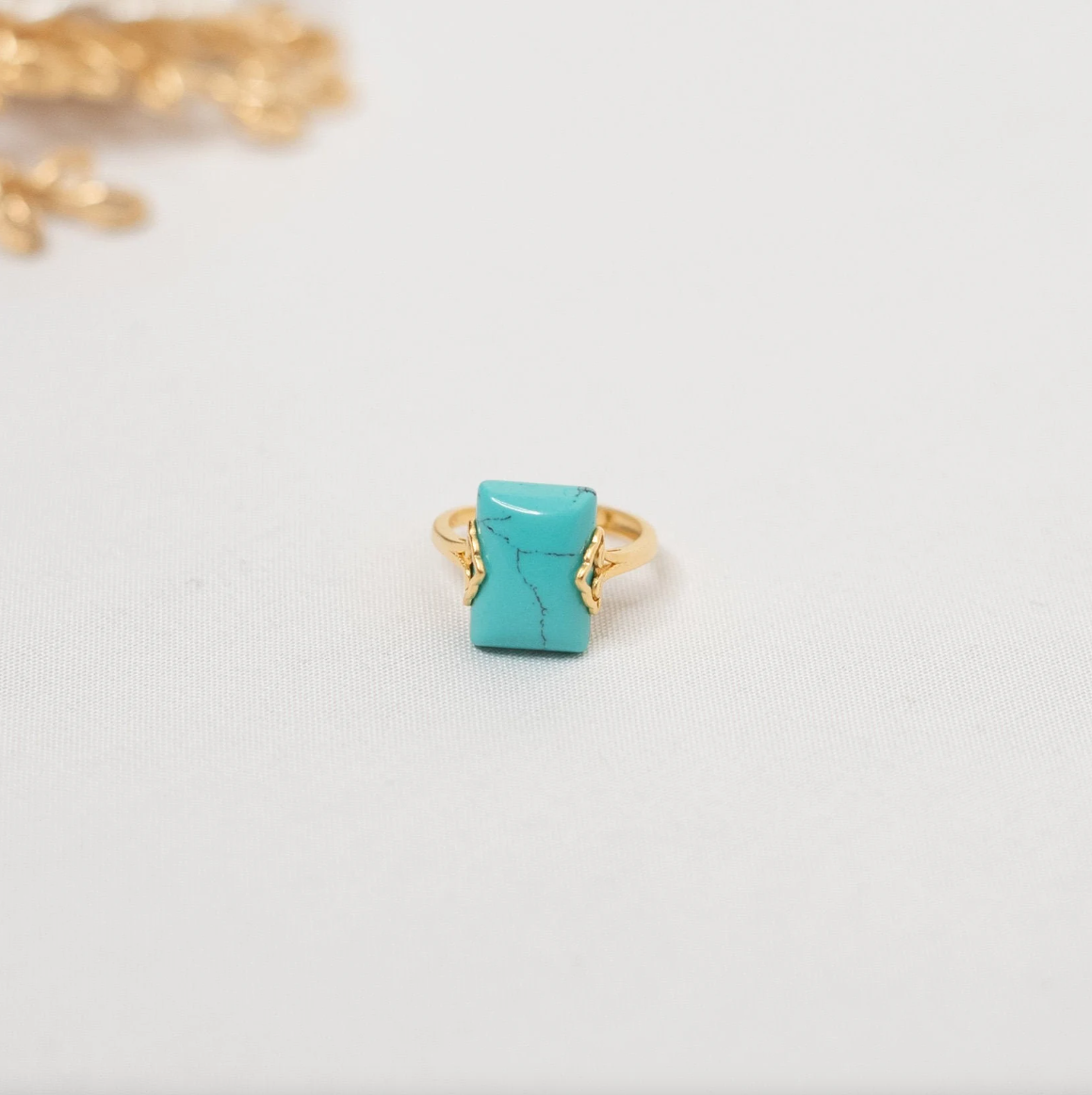 Auspicious Turquoise Ring