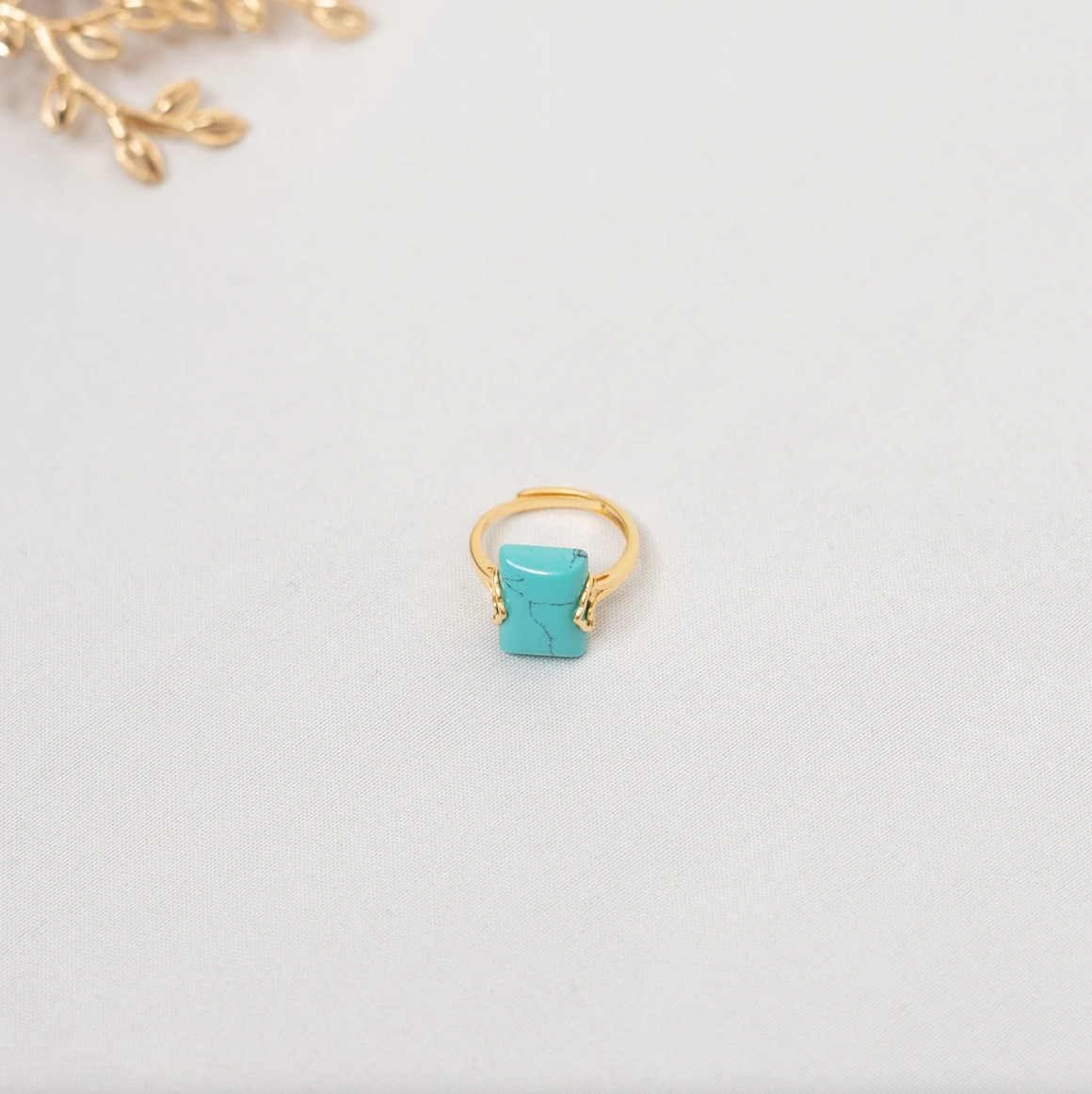 Auspicious Turquoise Ring