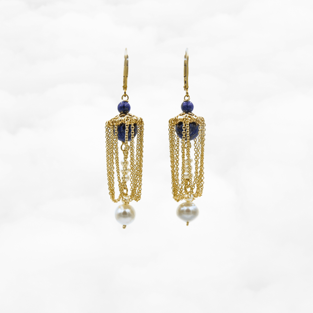 Empress&#39; Counsel Tassel Earrings