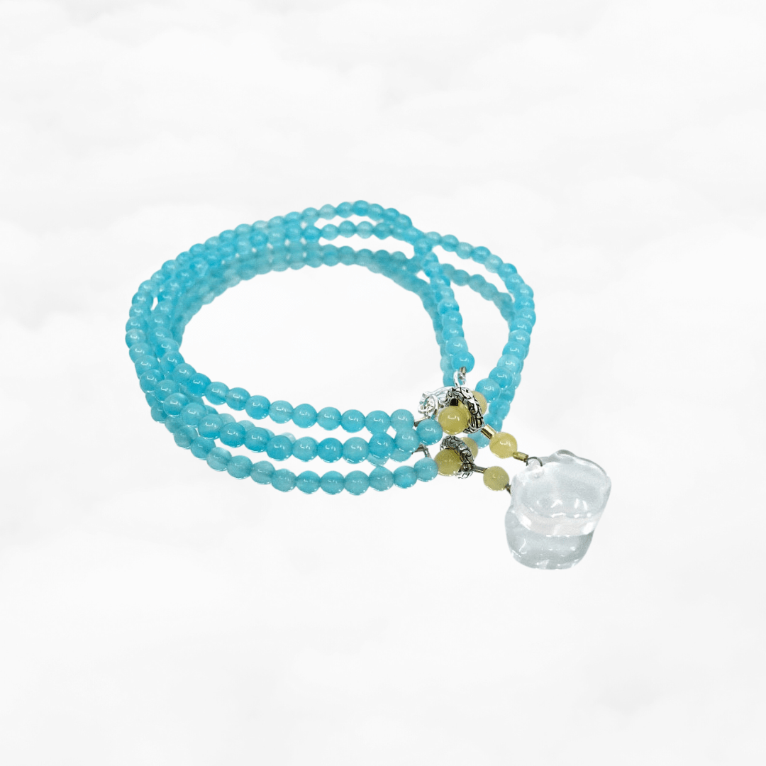 Amazonite Crystal Longevity Necklace - Yun Boutique