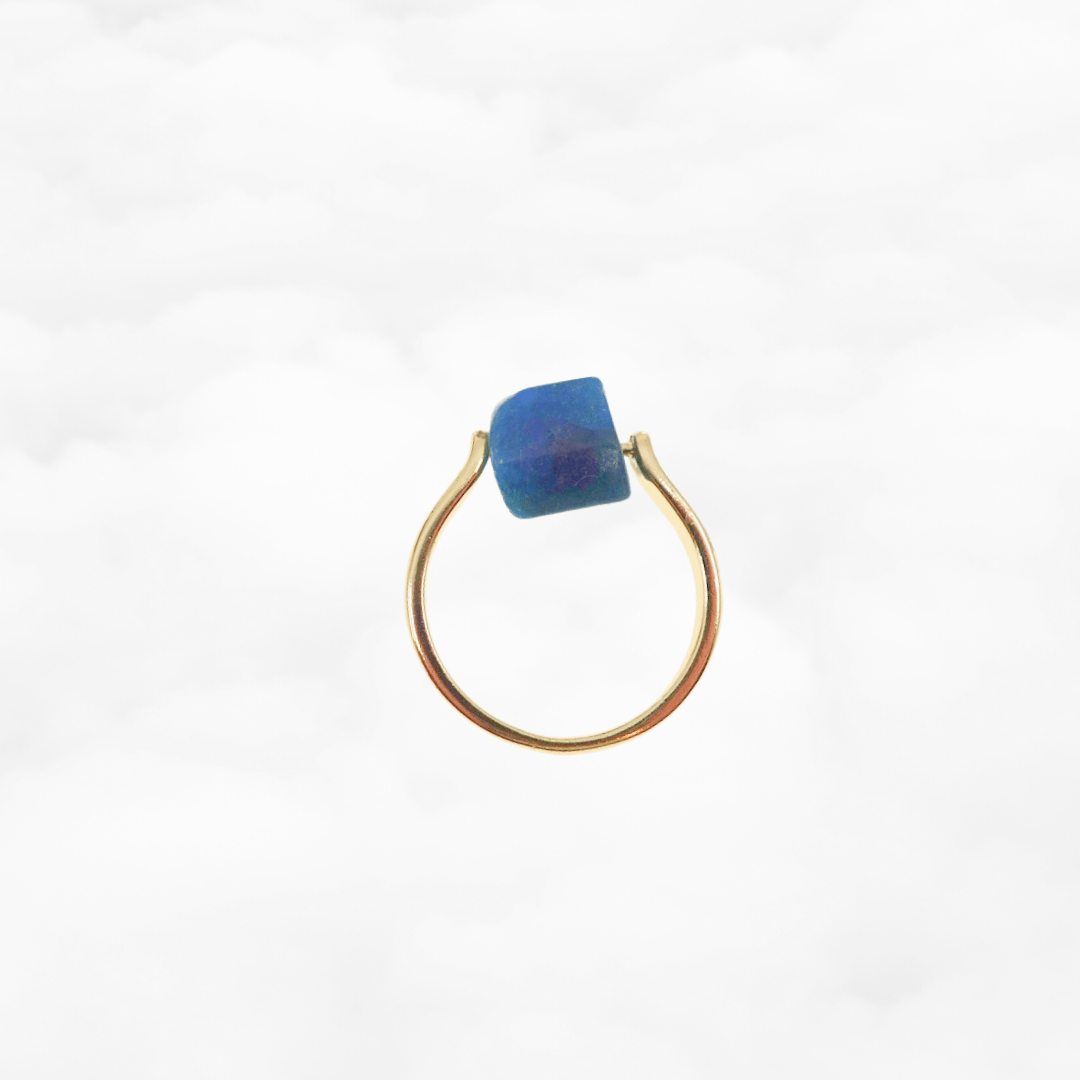 Natural Apatite Stack Ring