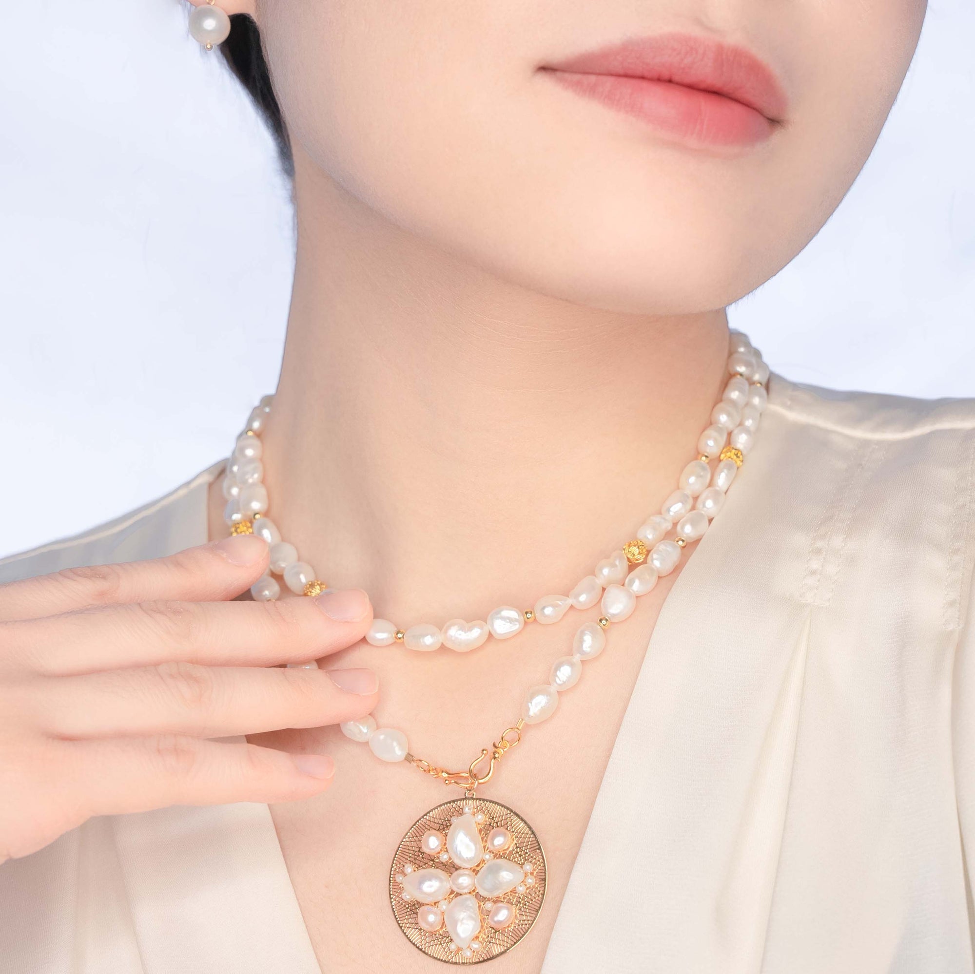 Return to Origin Baroque Pearl Necklace 34 Inch - Yun Boutique