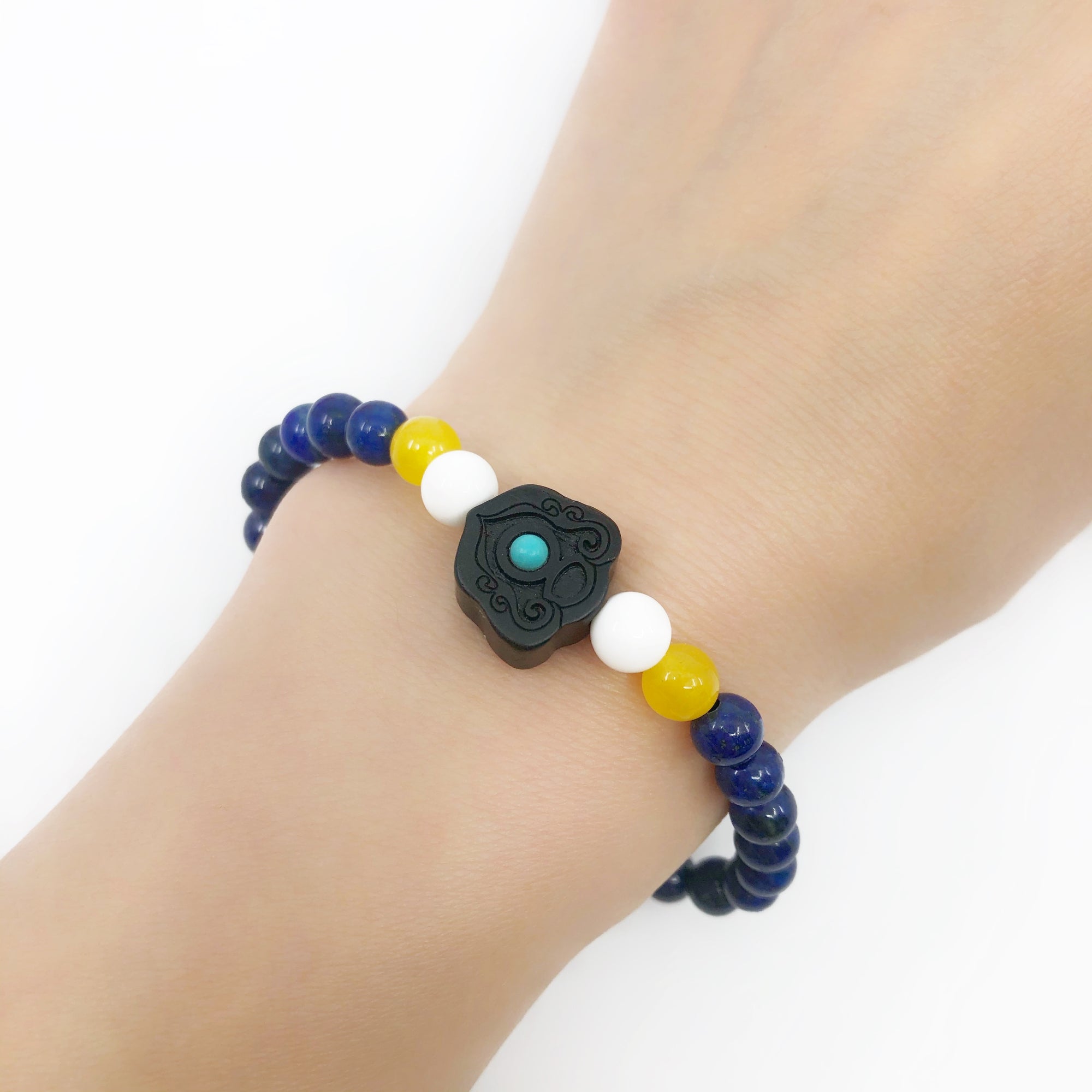 Reunion Beaded Lapis Bracelet - Yun Boutique