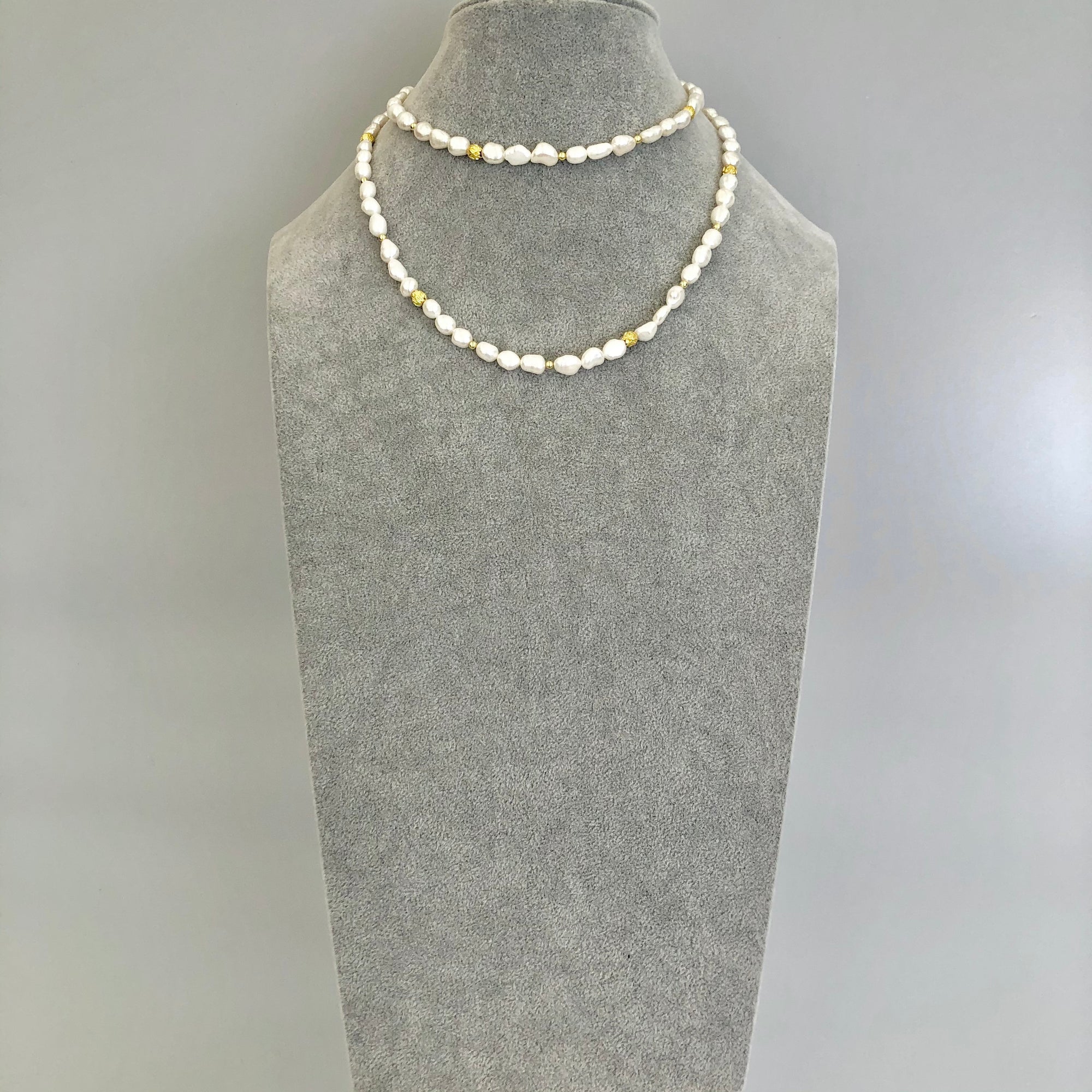 Multi-style Baroque Pearl Lariat Necklace Set - Yun Boutique