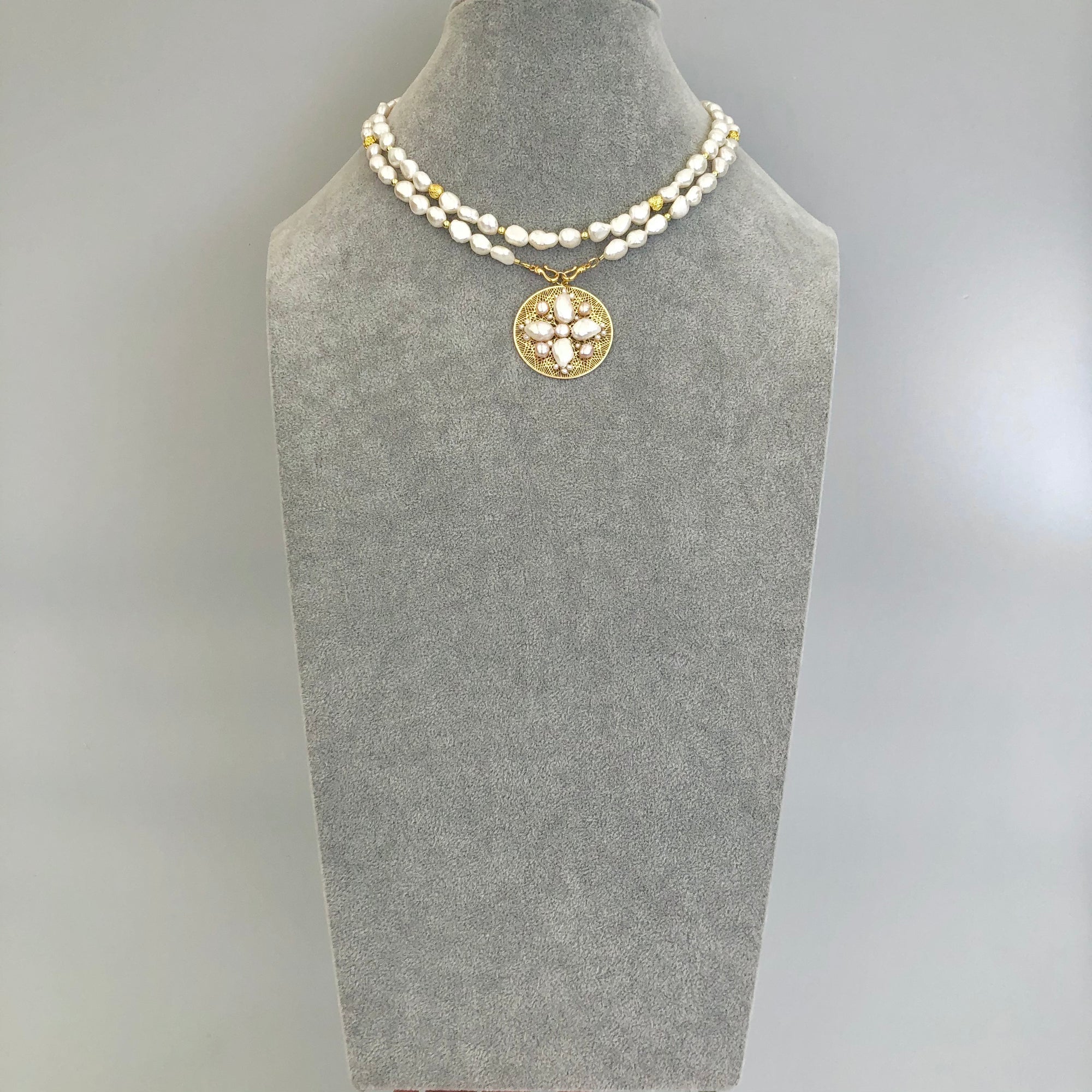 Multi-style Baroque Pearl Lariat Necklace Set - Yun Boutique