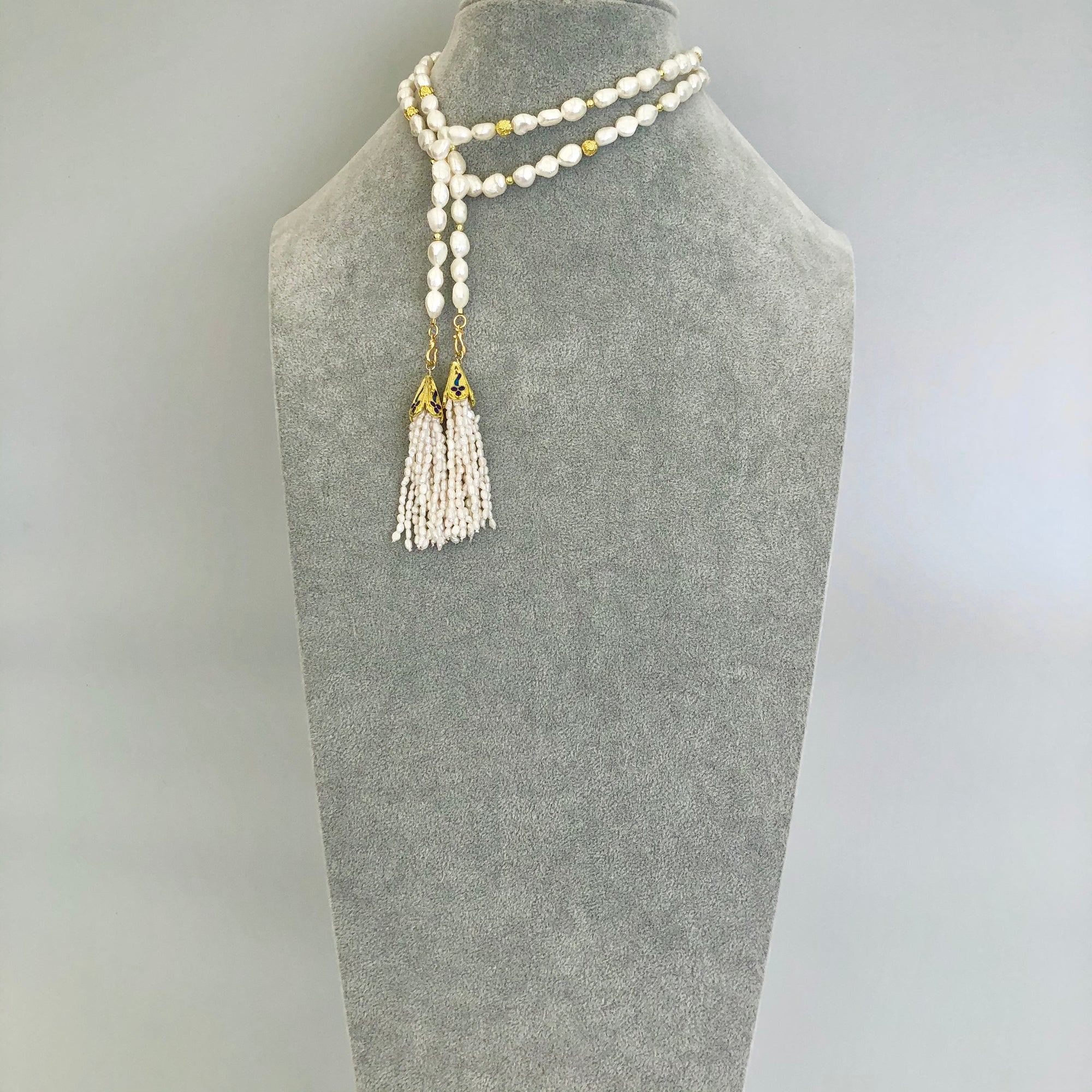 Multi-style Baroque Pearl Lariat Necklace Set - Yun Boutique