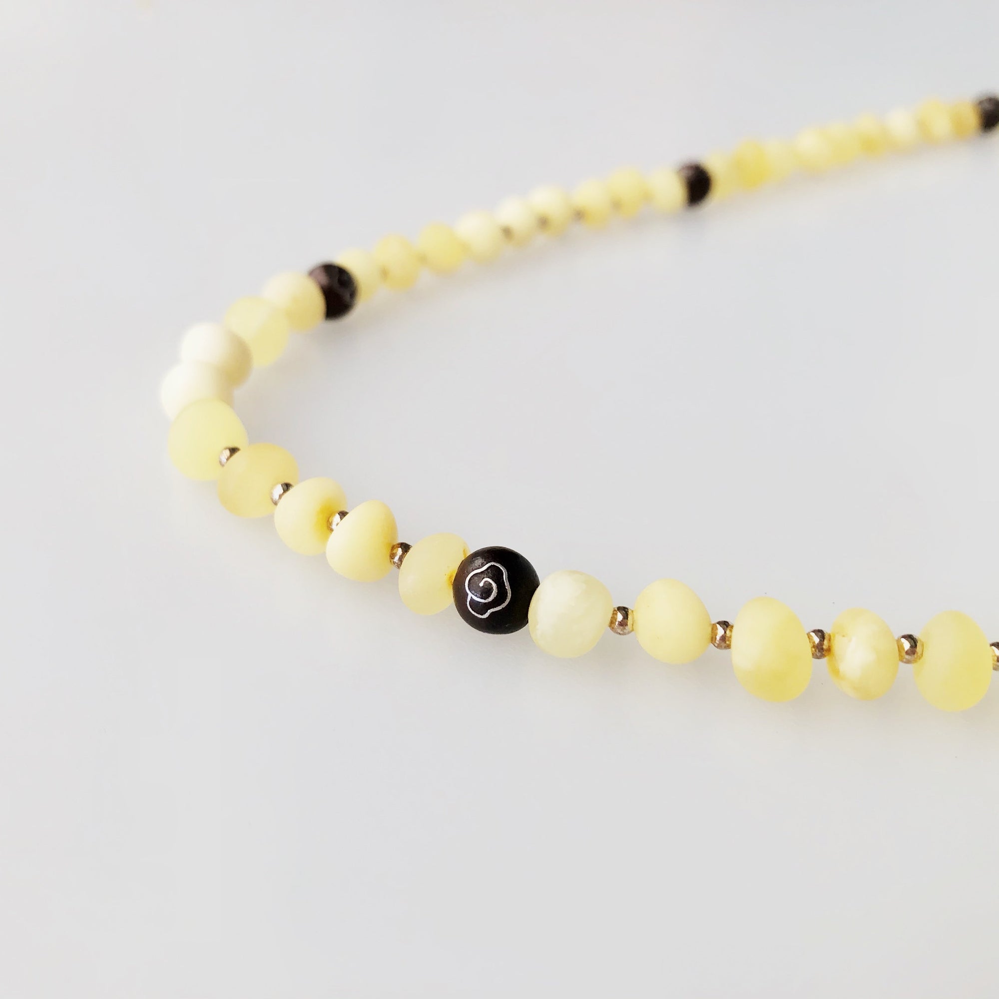 Yun Boutique Return to Origin Beaded Amber Necklace