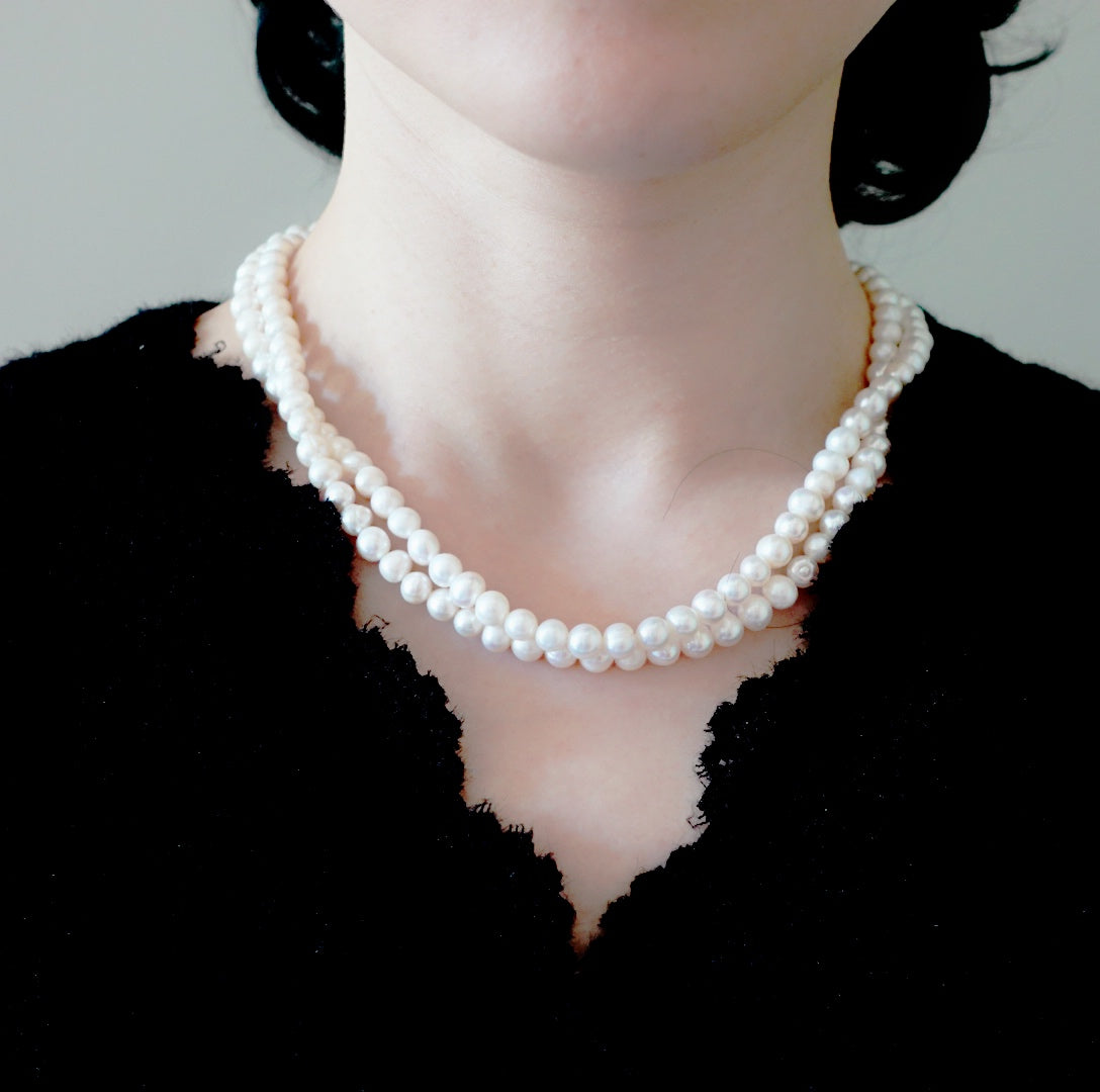 Yun Boutique Multi-style 36 Inch Pearl Necklace