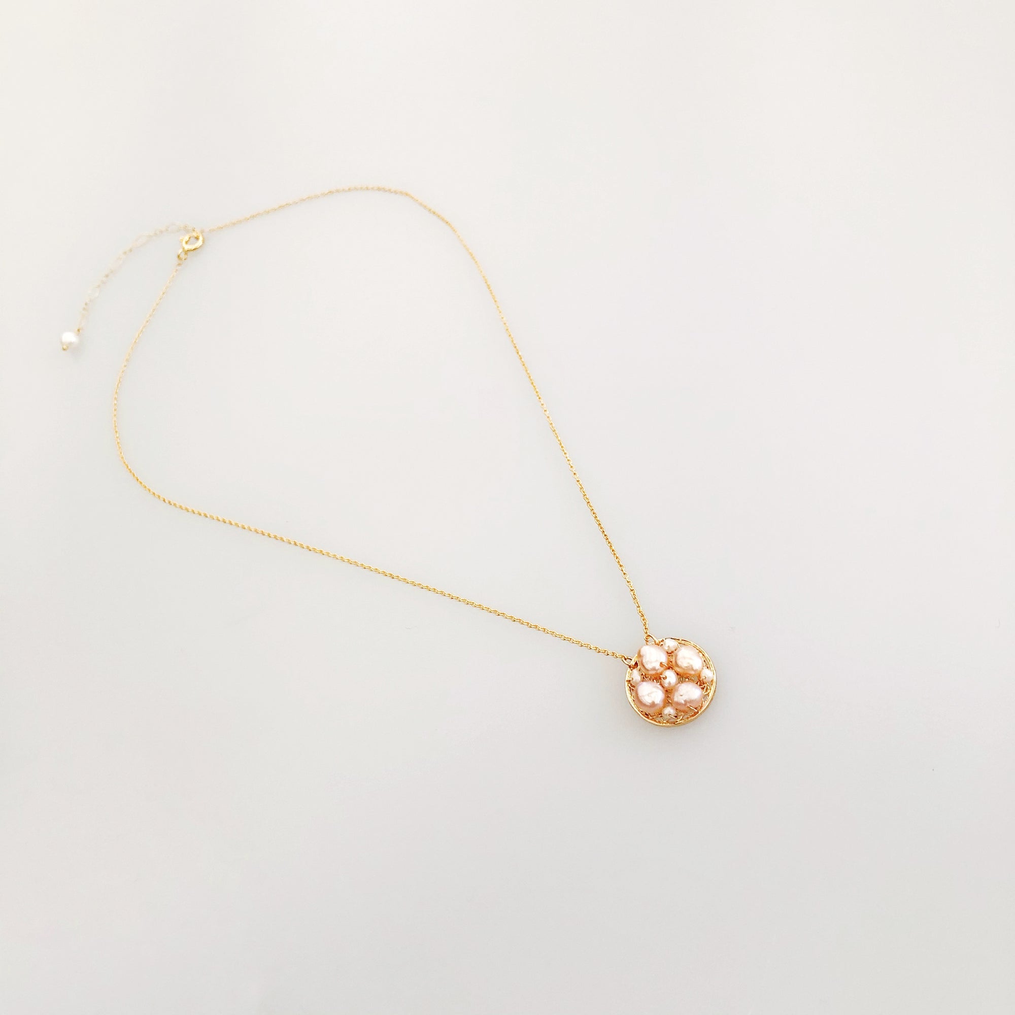 The Cloud Pearl Flower Necklace