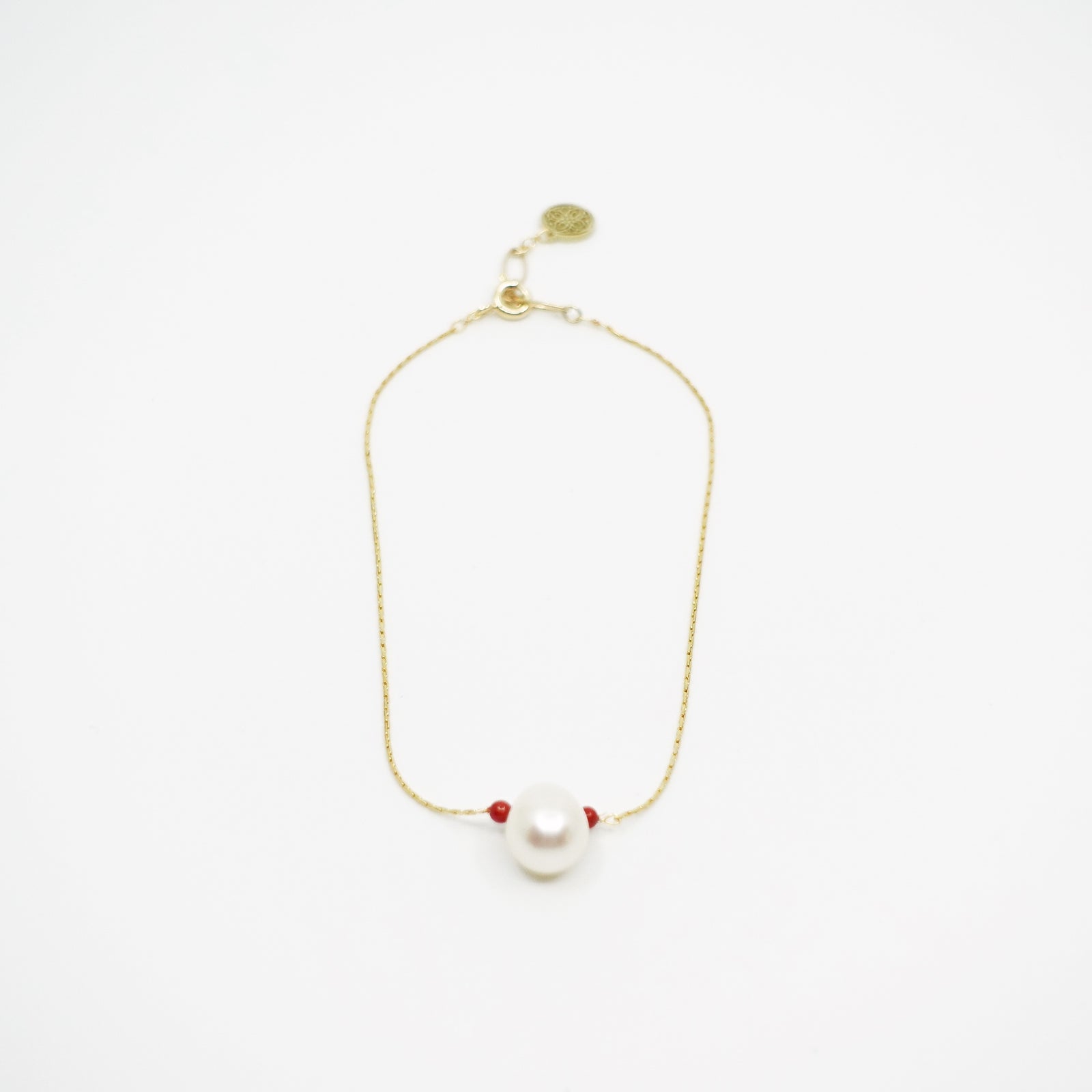 Gold Filled Fresh Water Pearl Anklet - Yun Boutique