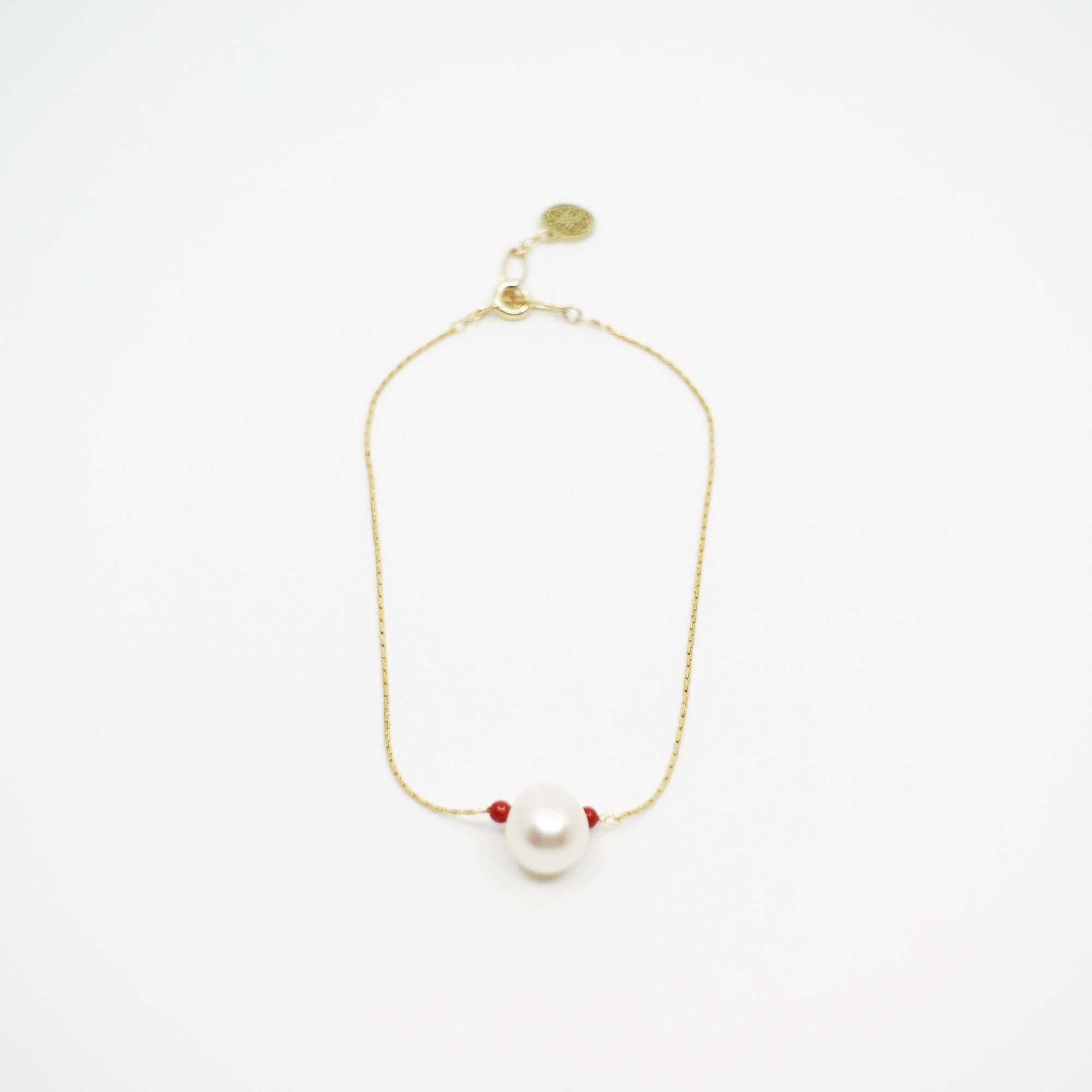 Gold Filled Fresh Water Pearl Anklet - Yun Boutique