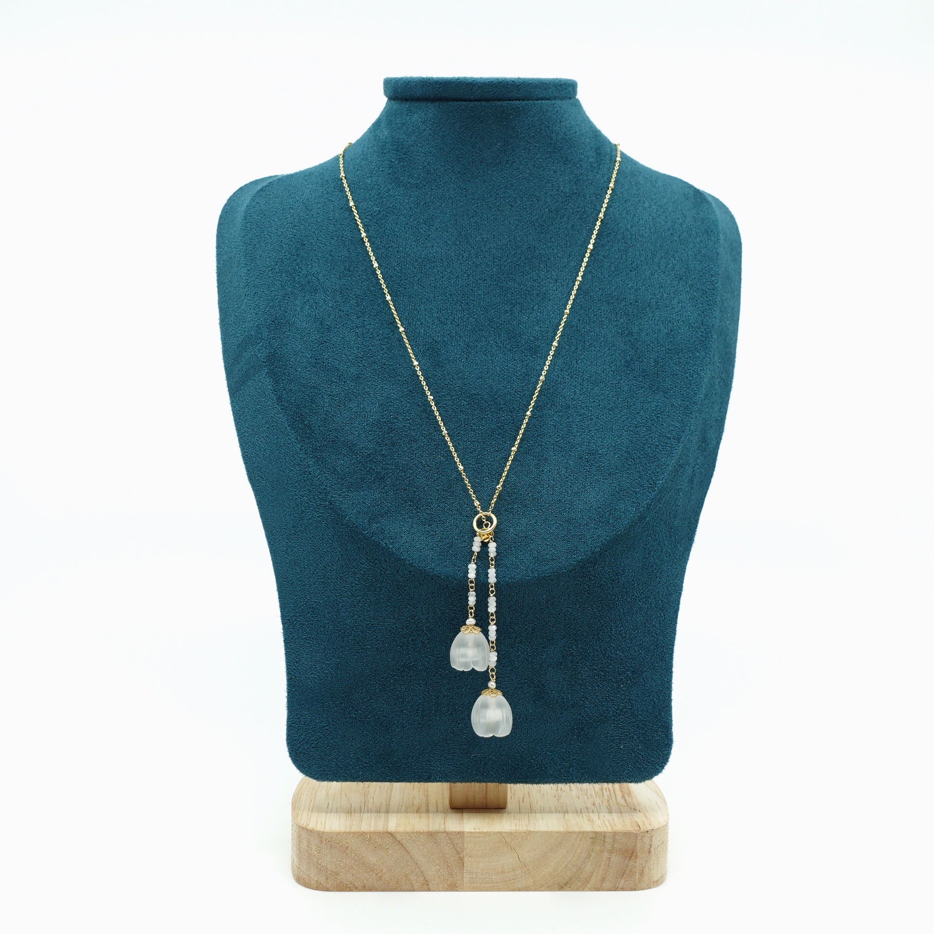 Udumbara Flower Necklace - Yun Boutique