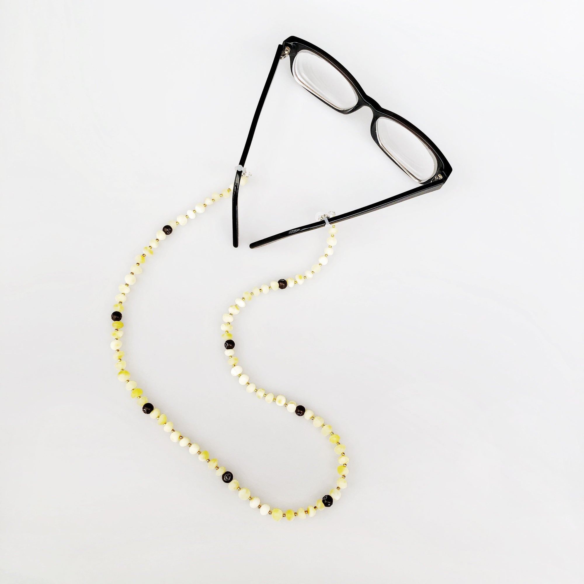 Yun Boutique Return to Origin Beaded Amber Necklace