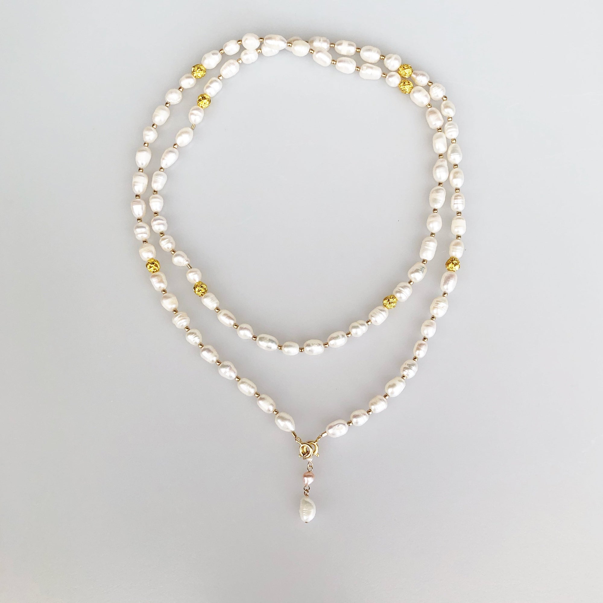 Return to Origin Baroque Pearl Necklace 34 Inch - Yun Boutique