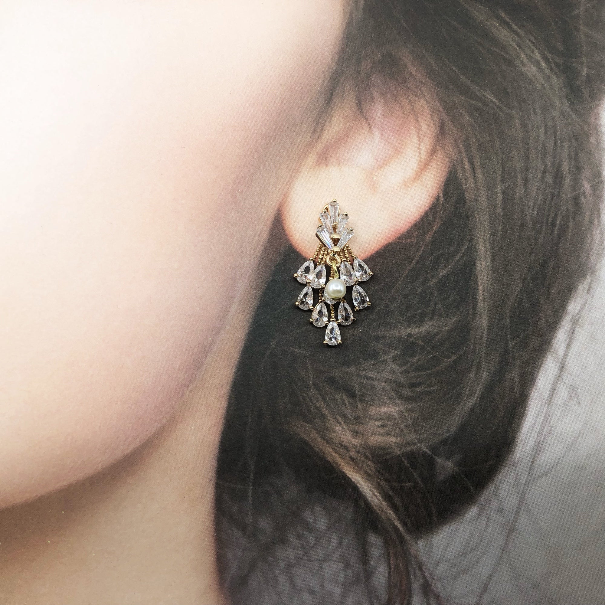 Versatile Firework Zircon Stud Earrings - Yun Boutique